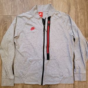 Stylish zipup Nike Jacket with RED tag and LOGO